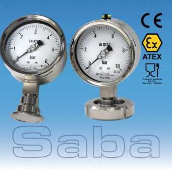 Sanitary Pressure Gauge Ø 100